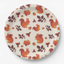 Eichhörnchen, Pilz, Blatt, Walnuss