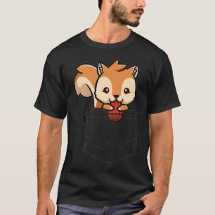 Eichhörnchen Pocket Funny Eichhörnchen Kid Lover K T-Shirt