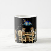 Eichhörnchen-Poker Kaffeetasse (Mittel)