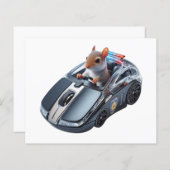 Eichhörnchen Polizist in Aktion: Stopp oder ich kl (Vorne/Hinten)