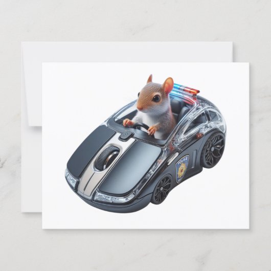 Eichhörnchen Polizist in Aktion: Stopp oder ich kl (Vorderseite)