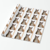 Eichhörnchen-Portraitpapier Geschenkpapier (Ungerollt)