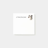 Eichhörnchen Post-it Klebezettel (Vorderseite)