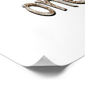 Eichhörnchen Poster (Ecke)