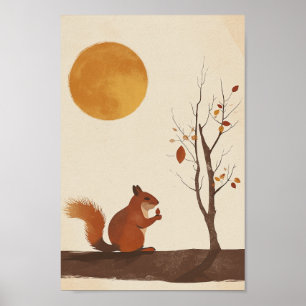 Eichhörnchen Poster