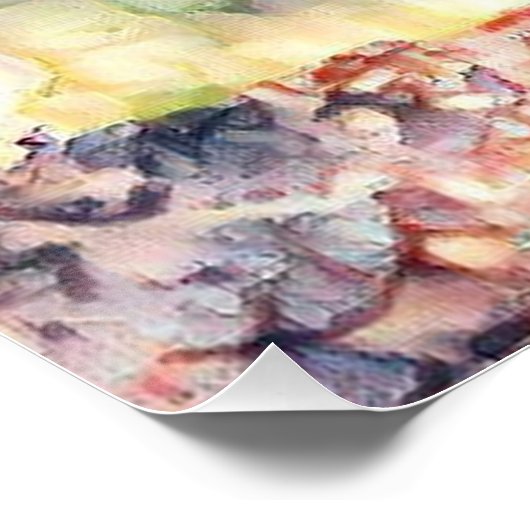 Eichhörnchen Poster (Ecke)