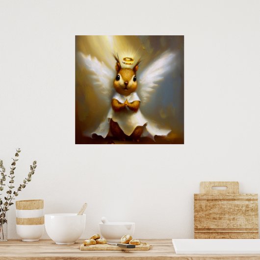 Eichhörnchen Poster (Küche)