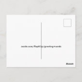 Eichhörnchen Postkarte (Rückseite)