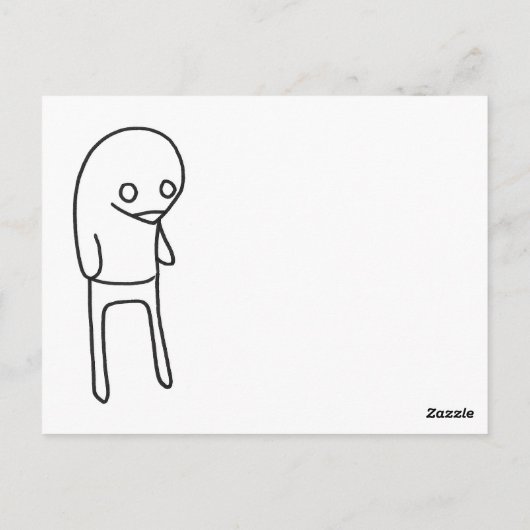 Eichhörnchen! Postkarte (Rückseite)