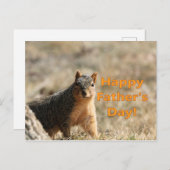 Eichhörnchen Postkarte (Vorne/Hinten)