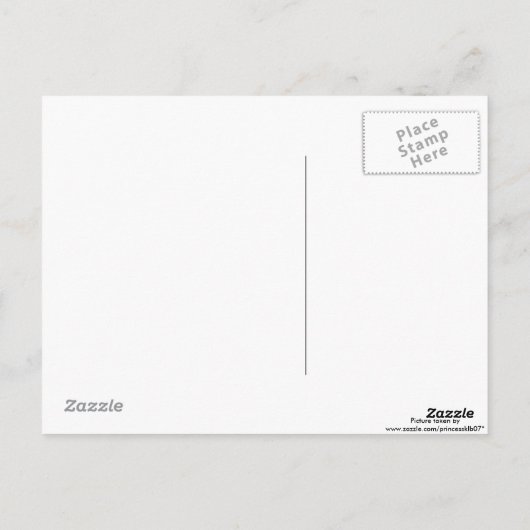 Eichhörnchen Postkarte (Rückseite)