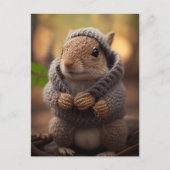 Eichhörnchen Postkarte (Vorderseite)