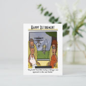 Eichhörnchen Postkarte zur Alterssicherung (Stehend Vorderseite)