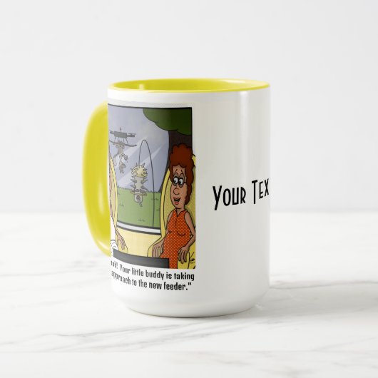 Eichhörnchen Proof 15 oz Combo Tasse (Vorderseite Links)