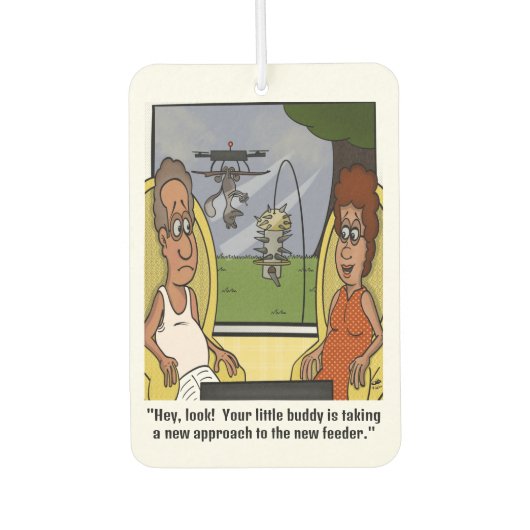 Eichhörnchen Proof Air Freshener Autolufterfrischer (Vorderseite)