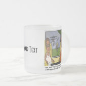 Eichhörnchen Proof Mattierte Tasse (VorderseiteRechts)