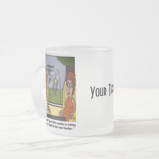 Eichhörnchen Proof Mattierte Tasse (Vorderseite Links)