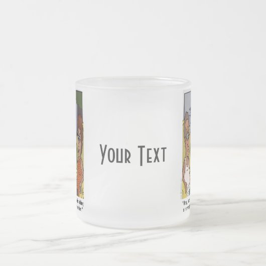 Eichhörnchen Proof Mattierte Tasse (Mittel)