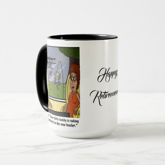 Eichhörnchen Proof Men's Large Tasse (Vorderseite Links)