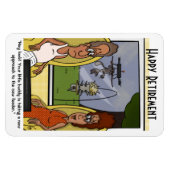 Eichhörnchen Protirement Large Magnet (Horizontal)