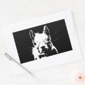 Eichhörnchen Rechteckiger Aufkleber (Umschlag)