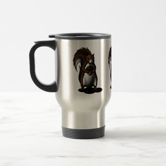Eichhörnchen Reisebecher (Links)