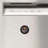 Eichhörnchen Retro Magnet (In Situ (Geschirrspüler))