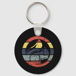 Eichhörnchen Retro Schlüsselanhänger