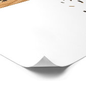 Eichhörnchen Robbing Feeder Graphic Poster (Ecke)