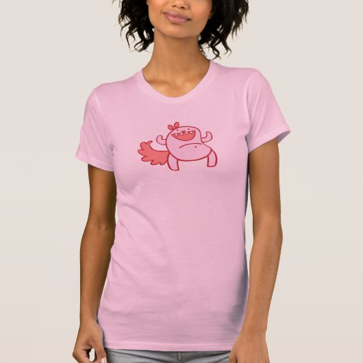 Eichhörnchen - Rosa T-Shirt (Vorderseite)