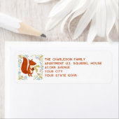 Eichhörnchen-Rücksendeadresse (Insitu)