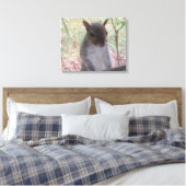 Eichhörnchen sagt Hallo! Leinwanddruck (Insitu (Schlafzimmer))