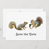 Eichhörnchen Save the Date (Vorne/Hinten)
