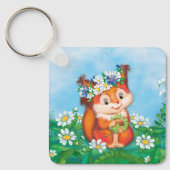 Eichhörnchen schlüsselanhänger (Vorderseite)