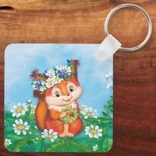 Eichhörnchen   schlüsselanhänger (Rückseite)