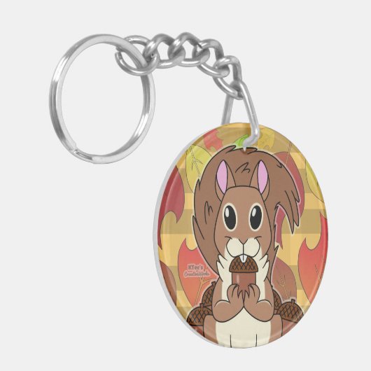 Eichhörnchen - schlüsselanhänger (Vorderseite links)