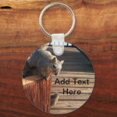 Eichhörnchen Schlüsselanhänger (Vorderseite)