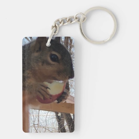 Eichhörnchen Schlüsselanhänger (Rückseite)