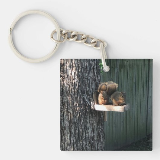 Eichhörnchen Schlüsselanhänger (Vorderseite)