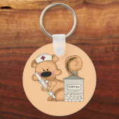 Eichhörnchen-Schlüsselanhänger Schlüsselanhänger (Vorderseite)