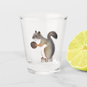 Eichhörnchen Schnapsglas