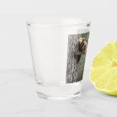 Eichhörnchen Schnapsglas (Links)