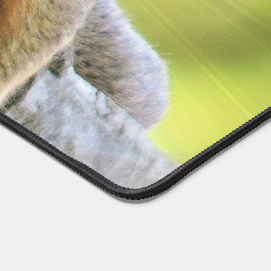 Eichhörnchen Schreibtischunterlage (Ecke)