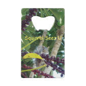 Eichhörnchen Seez U Kreditkartenflaschenöffner (Rückseite)