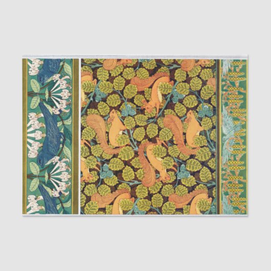 Eichhörnchen Seidenpapier (Vorderseite)