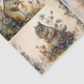 Eichhörnchen Seidenpapier (Ausschnitt)