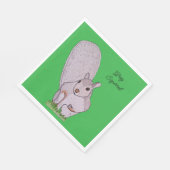 Eichhörnchen Serviette (Ecke)