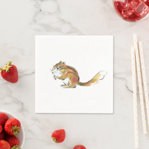 Eichhörnchen Serviette