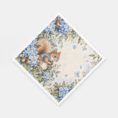 Eichhörnchen Serviette (Ecke)