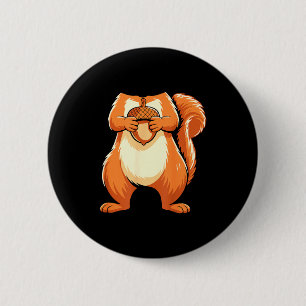 Eichhörnchen-Shirt Erwachsene Männer Frauen Kinder Button
